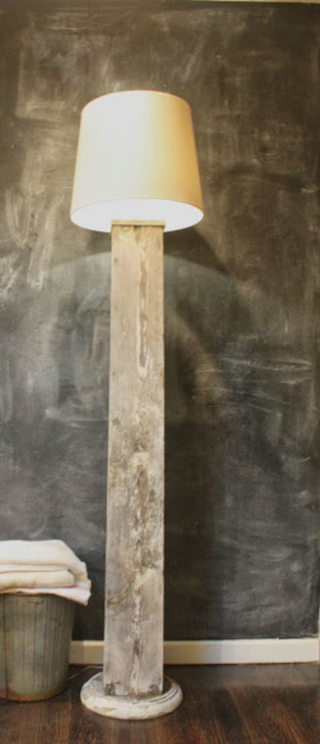 18 Diy Floor Lamps To Make Tip Junkie regarding sizing 650 X 1507