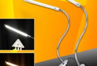 2018 Super Bright 6w Led Flexible Desk Table Lamp With Clip Led pertaining to proportions 1000 X 1000