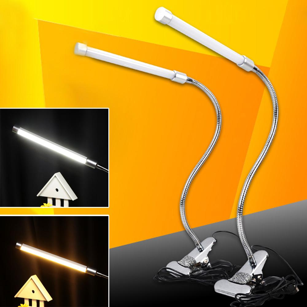 2018 Super Bright 6w Led Flexible Desk Table Lamp With Clip Led pertaining to proportions 1000 X 1000