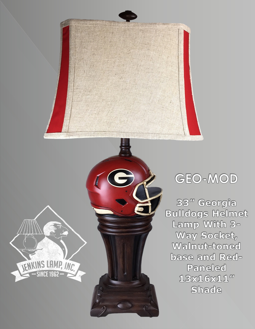 33 Georgia Bulldogs Helmet Lamp Collegiate Lamps throughout dimensions 826 X 1066