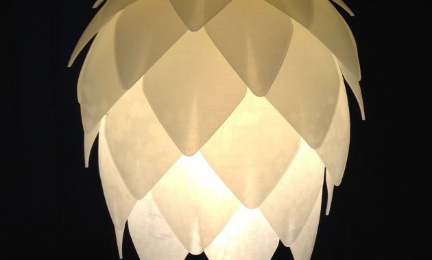 3d Print Model Pine Cone Lampshade Cgtrader in measurements 1835 X 1835