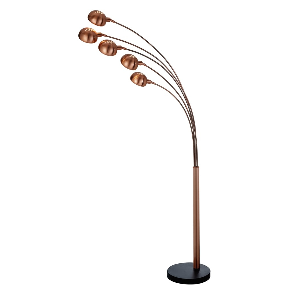 4185 5cu Searchlight Giraffe Floor Lamp 5 Light Copper intended for sizing 1000 X 1000