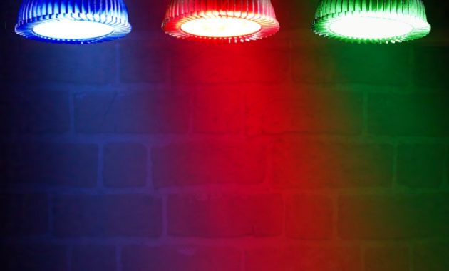 4w Coloured Narrow Beam Led Gu10 Light Bulb Red Green And Blue with sizing 1384 X 1356