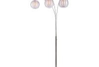 87 H 3 Light Lantern Arc Brushed Steel Floor Lamp 105404 The with size 1200 X 925