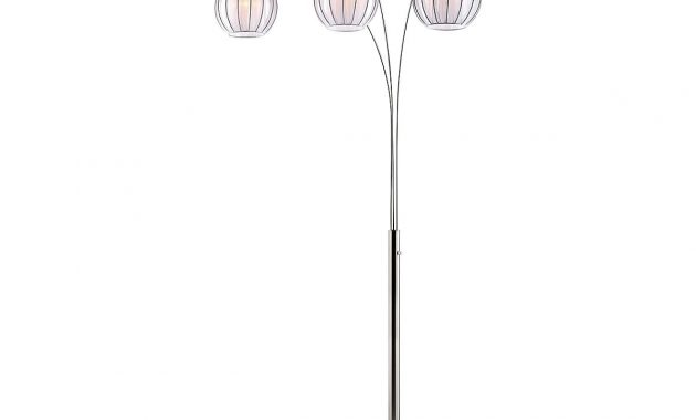 87 H 3 Light Lantern Arc Brushed Steel Floor Lamp 105404 The with size 1200 X 925