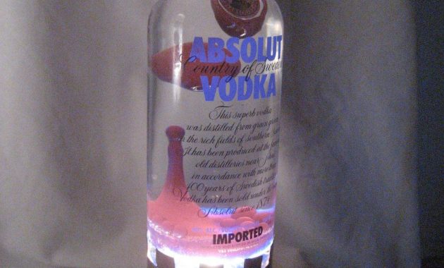 Absolut Vodka Lava Light Lamp 750 Ml inside proportions 1056 X 1408