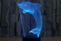 Acrylic 3d Lamp Led Lava Lamp Night Light 7colors Change Dolphin with regard to dimensions 1000 X 1000