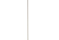 Adesso Harper 71 In Satin Steel Floor Lamp With White Shade 5169 02 inside proportions 1000 X 1000