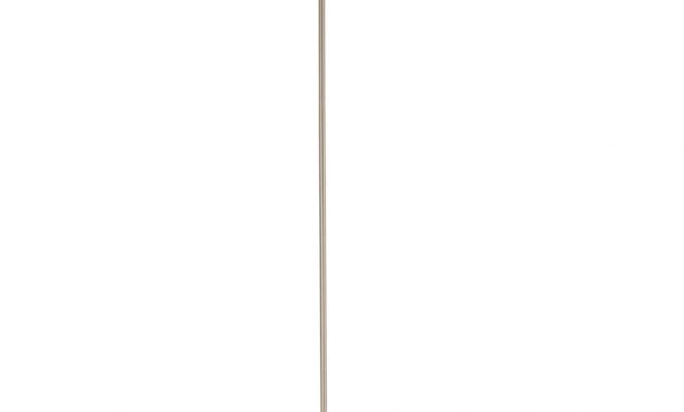 Adesso Harper 71 In Satin Steel Floor Lamp With White Shade 5169 02 inside proportions 1000 X 1000