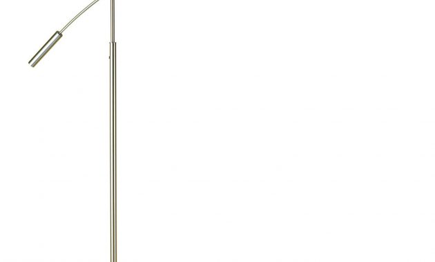 Adesso Outreach Satin Steel Arc Floor Lamp Walmart throughout dimensions 1600 X 1600