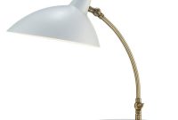 Adesso Peggy 18 In White Desk Lamp With Marble Base 3168 02 The pertaining to proportions 1000 X 1000