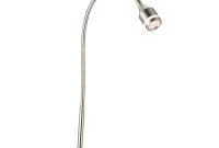 Adesso Prospect 18 In Satin Steel Led Desk Lamp 3218 22 The Home intended for size 1000 X 1000