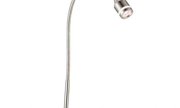 Adesso Prospect 18 In Satin Steel Led Desk Lamp 3218 22 The Home intended for size 1000 X 1000