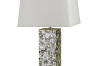 Af Lighting 6671 Mosaic 27 In Chrome Table Lamp 6671 Tl The Home with regard to size 1000 X 1000