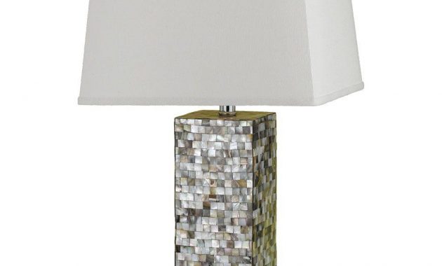 Af Lighting 6671 Mosaic 27 In Chrome Table Lamp 6671 Tl The Home with regard to size 1000 X 1000