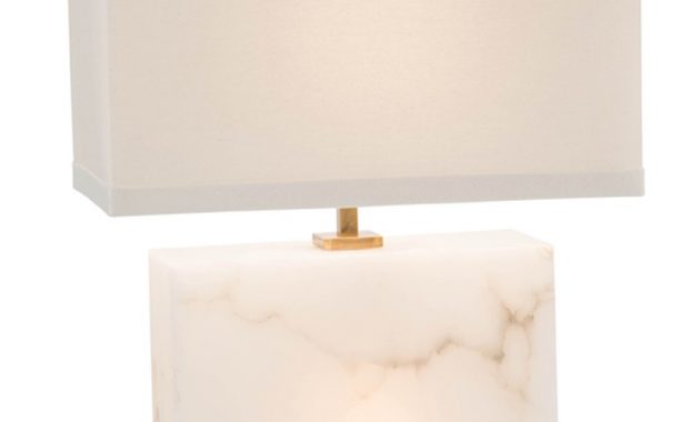 Alabaster Horizontal Block Table Lamp Portable Lighting Lighting regarding dimensions 800 X 1000