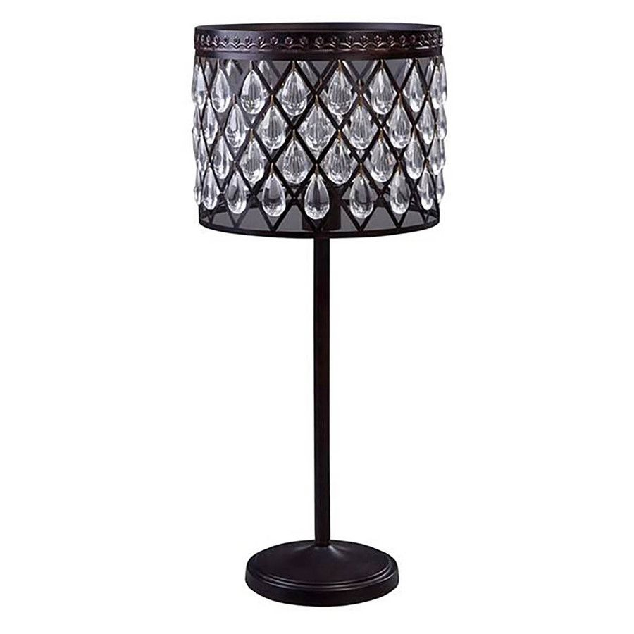 Allen Roth Eberline 25 In 3 Way Bronze Indoor Table Lamp With within measurements 900 X 900