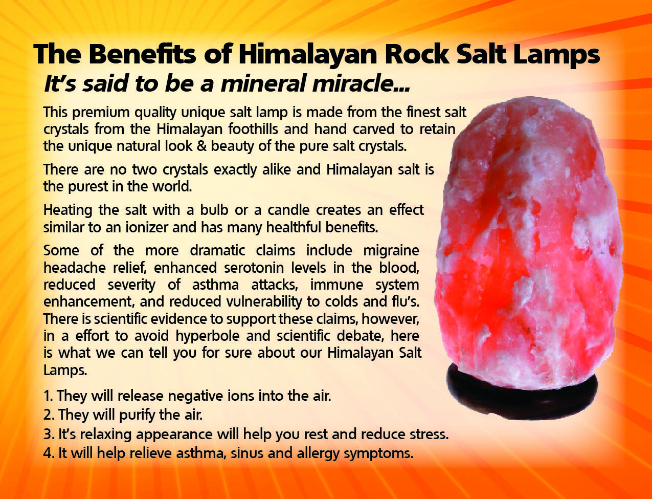 Amazing Benefits Of Himalayan Salt Lamps inside size 1275 X 975