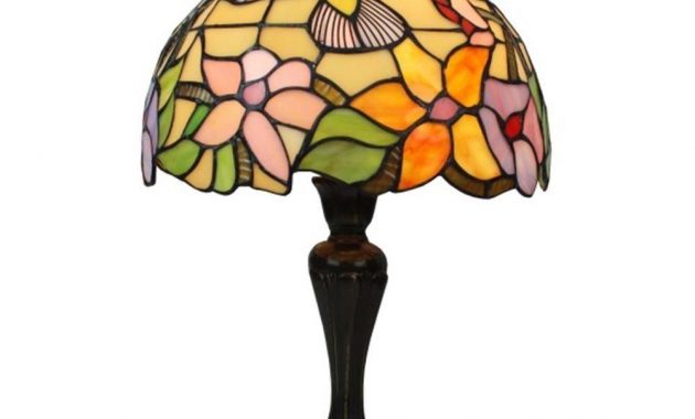 Amora Lighting 19 In Tiffany Style Hummingbird Design Table Lamp with regard to sizing 1000 X 1000