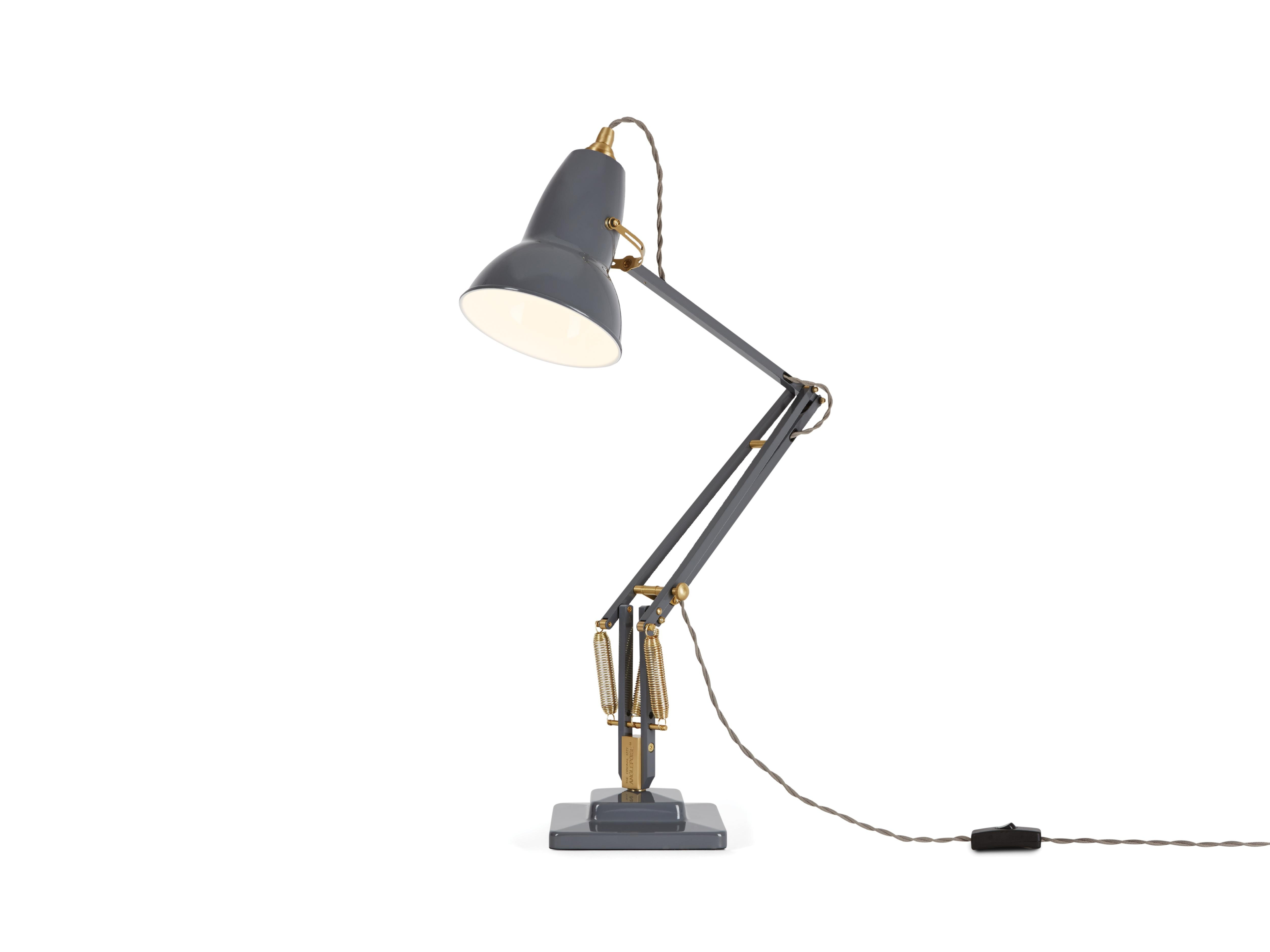 Anglepoise Original 1227 Brass Desk Lamp Tischleuchten Im intended for sizing 4999 X 3749