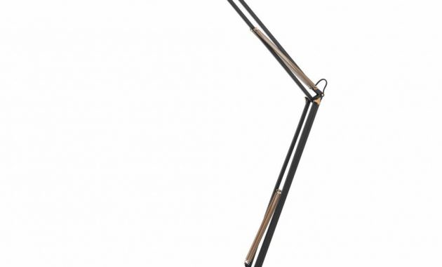 Anglepoise Style Floor Lamp Matt Black Copper Lightbox for measurements 1024 X 1024