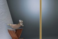 Antique Brass Halogen Floor Lamp With Dimmer Best Furniture Decor within dimensions 834 X 1200