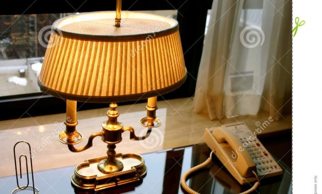 Antique Office Lamp Stock Photo Image Of Urban Office 3922722 for size 957 X 1300