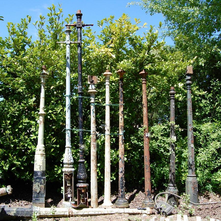 Antique Reclaimed Cast Iron Lamp Posts Vv Reclamation with proportions 900 X 900