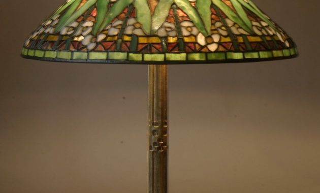 Antique Tiffany Lamps Arrowroot Art Nouveau Lamps And Chandeliers for proportions 1243 X 1688