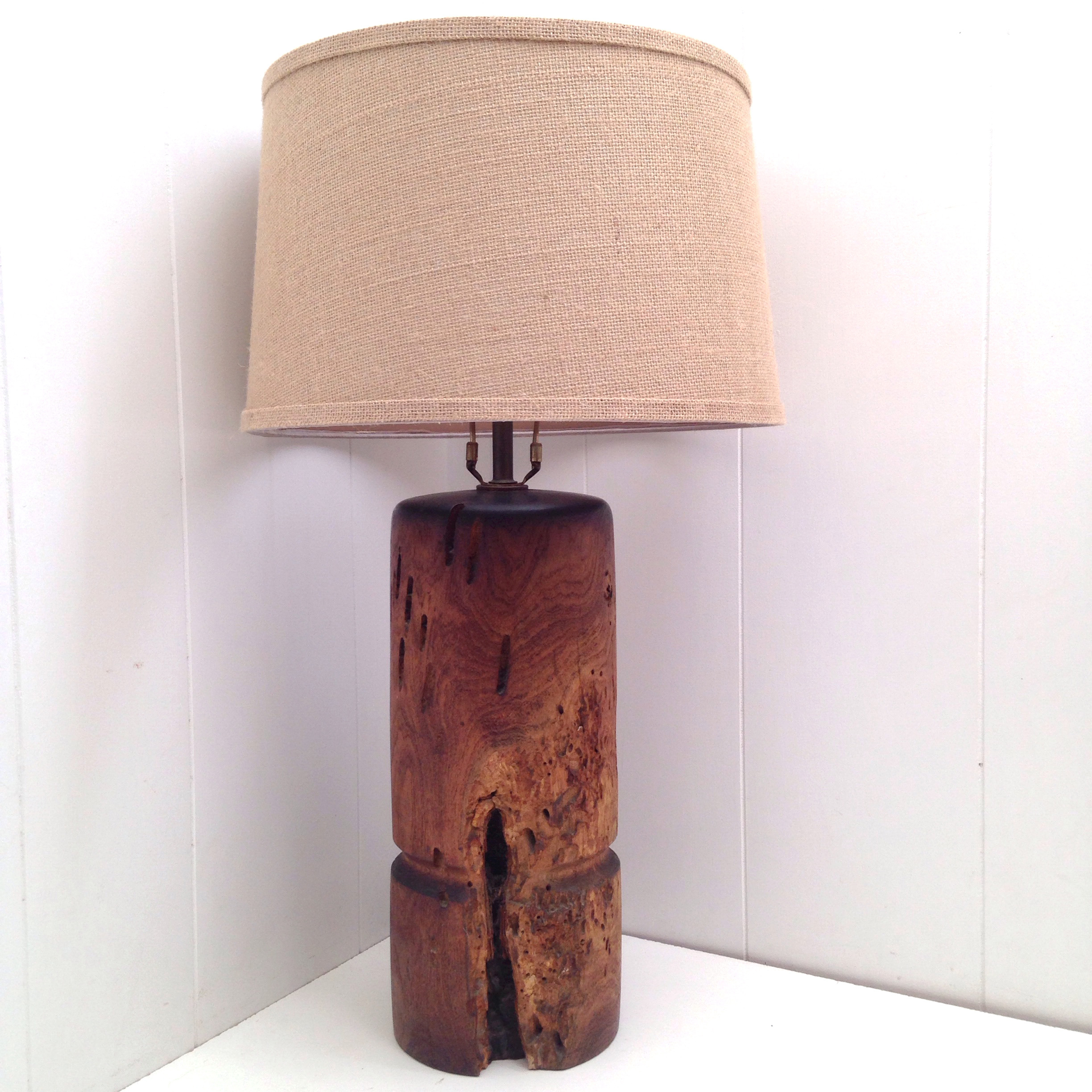 Antique Wood Table Lamp Vintage Mesquite Wood Table Lamp Ii Omero within measurements 2448 X 2448