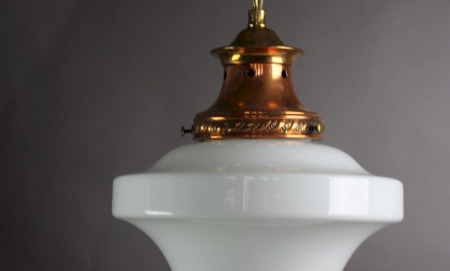 Antiques Atlas Edwardian Pendant Light With Milk Shade pertaining to sizing 1000 X 1500