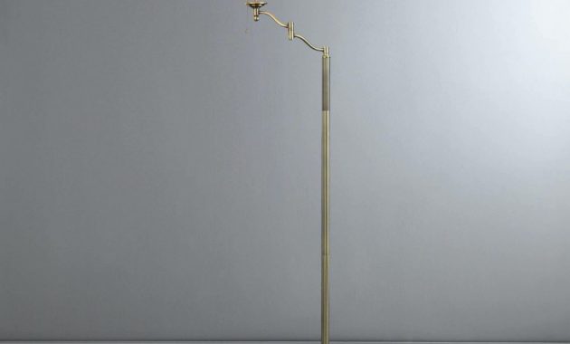 Arm Floor Lamp Adjustable Pharmacy Swing Balance Dorchstr Antiqu in dimensions 1092 X 1092