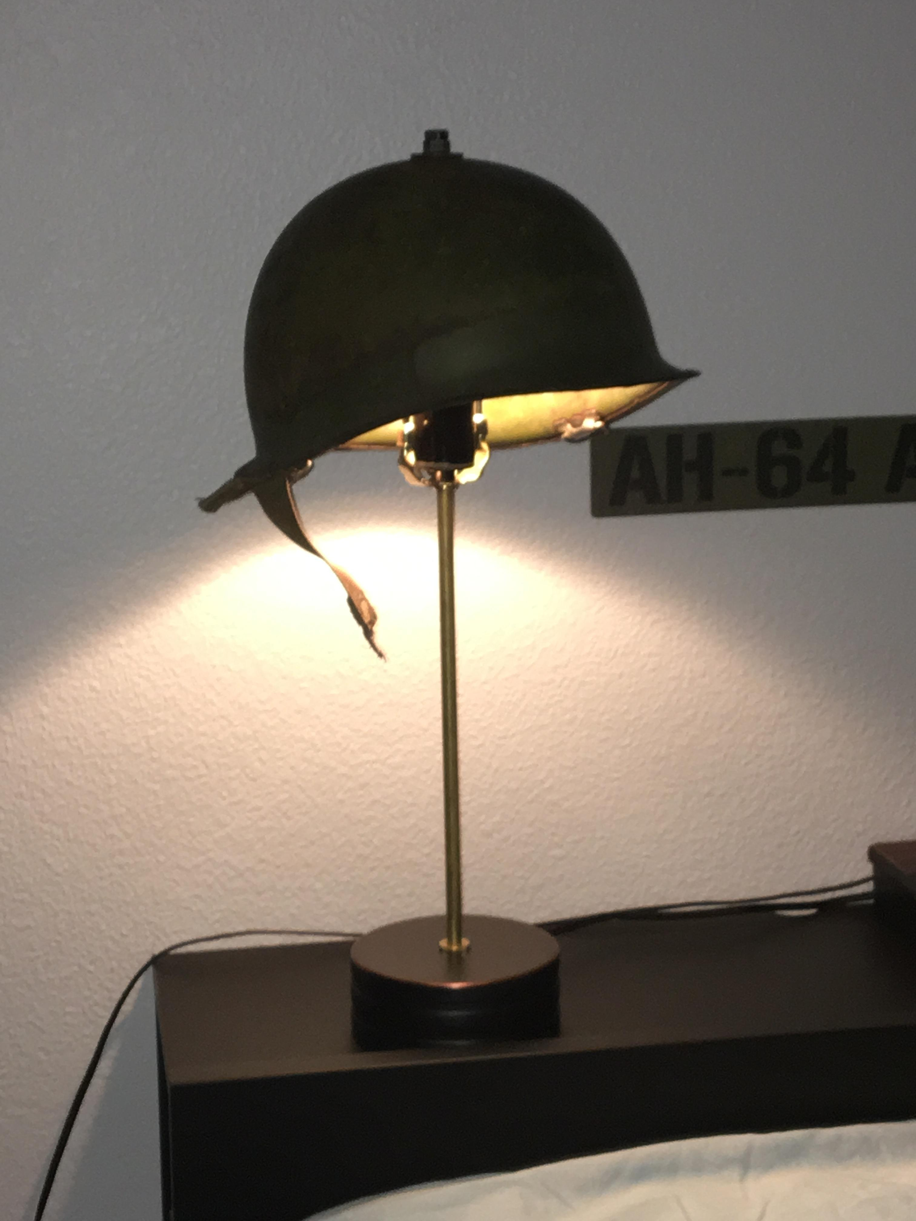 Army Helmet Lamp Album On Imgur throughout dimensions 3024 X 4032