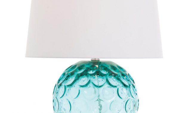 Arteriors Caprice Aqua Glass Lamp Zincdoor Renovation Resources intended for dimensions 1500 X 1500