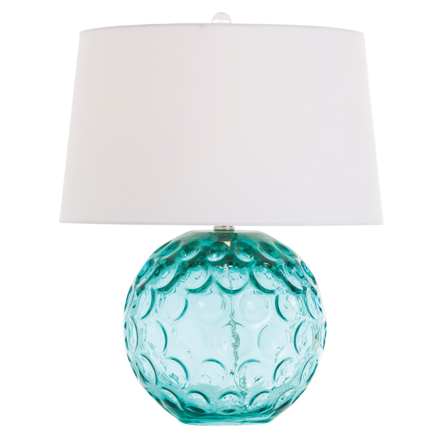 Arteriors Caprice Aqua Glass Lamp Zincdoor Renovation Resources intended for dimensions 1500 X 1500