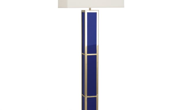 Barcelona Blue Floor Lamp Modern Floor Lamps Jonathan Adler with size 2048 X 2048