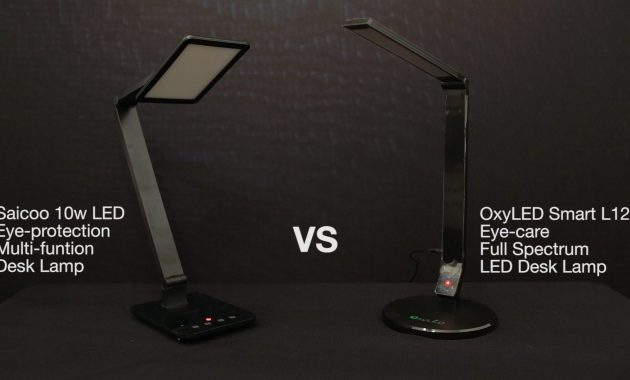 Best Led Desk Lamp Comparison Review Oxyled L120 Vs Saicoo 10w Desk pertaining to measurements 1920 X 1080