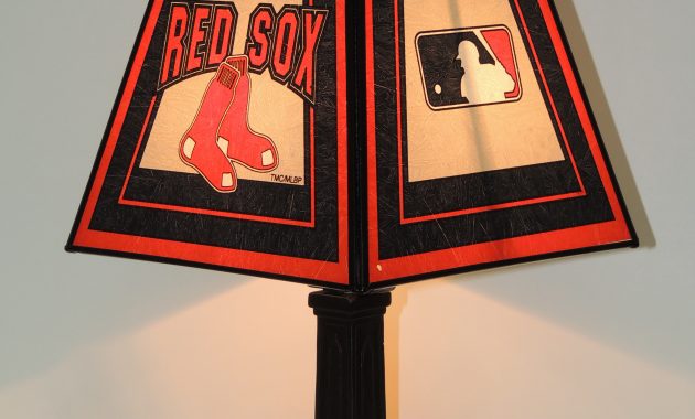 Boston Red Sox Art Glass Memory Lamp pertaining to sizing 3456 X 4608