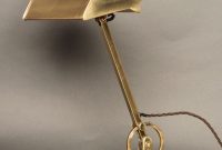 Brass 1920s Bankers Table Lamp Antique Lighting throughout proportions 800 X 1000