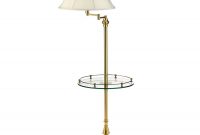 Brass Floor Lamp With Glass Tray Table Floor Lamps Lamps Home with measurements 900 X 900