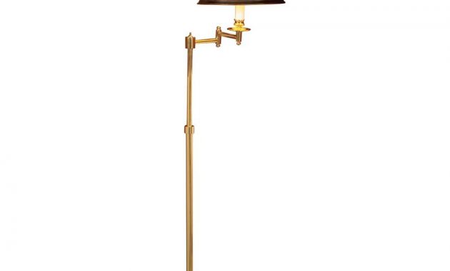 Brass Swing Arm Floor Lamp Clicvan With Regard To Inspiring regarding proportions 900 X 900