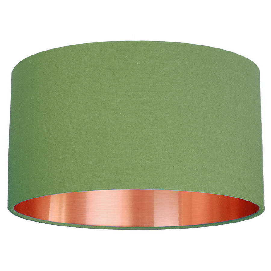 Brushed Copper Lined Lamp Shade 40 Colours Quirk with sizing 900 X 900