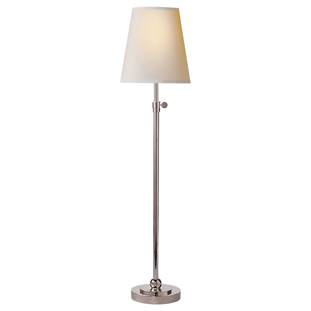 Bryant Table Lamp Polished Nickel Luxe Home Company within measurements 1008 X 1008