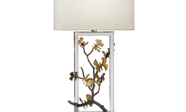 Butterfly Ginkgo Table Lamp within dimensions 1000 X 1000