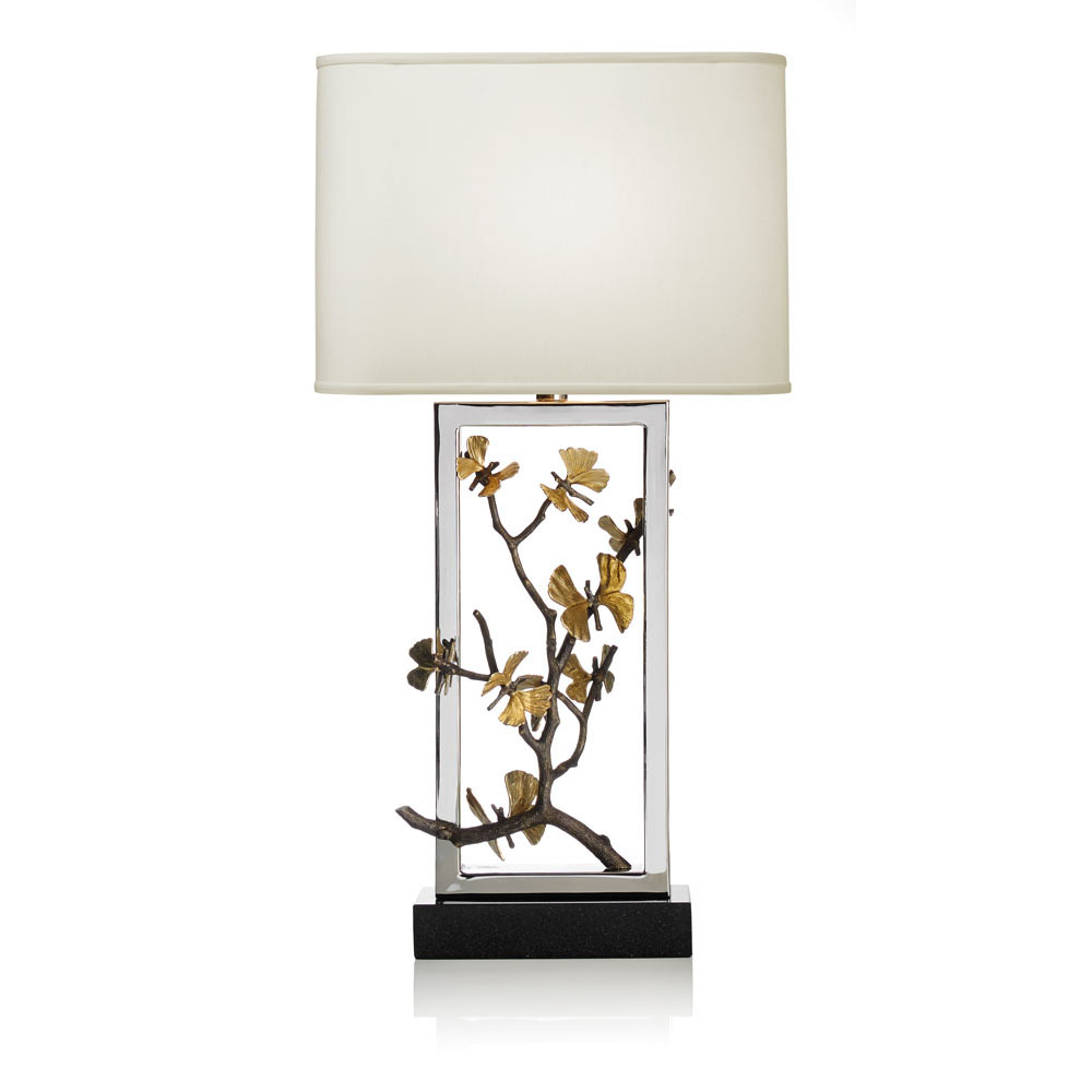 Butterfly Ginkgo Table Lamp within dimensions 1000 X 1000