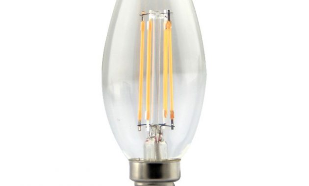 Candle Led Filament Bulb With Screw E14 Fitting Lightbulbs with regard to measurements 1500 X 1500