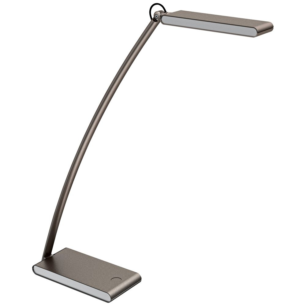 Carlys Silver Led Desk Lamp Style 1g101 Desk Lamp Desks And throughout proportions 1000 X 1000