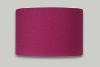 Carna Fuchsia Pink Satin Drum Lampshade The Lampshade Barn regarding size 1400 X 1118