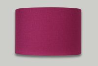 Carna Fuchsia Pink Satin Drum Lampshade The Lampshade Barn with sizing 1400 X 1118