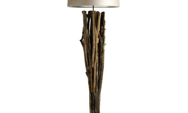 Catico Modern Rustic Vine Wood 70 Inch Floor Lamp Kathy Kuo Home in sizing 1000 X 1021